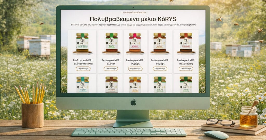 Pos enas melissokomos mporei na poulisei premium meli xoris e shop 1